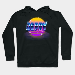 Design Proud Jerry Name Birthday 70s 80s 90s Color Hoodie